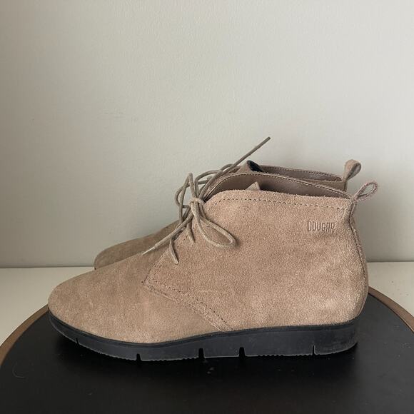 Cougar Snack-S Chukka Boots Women 11M Brown Suede Lace-Up Ankle Leather Upper - Picture 5 of 15